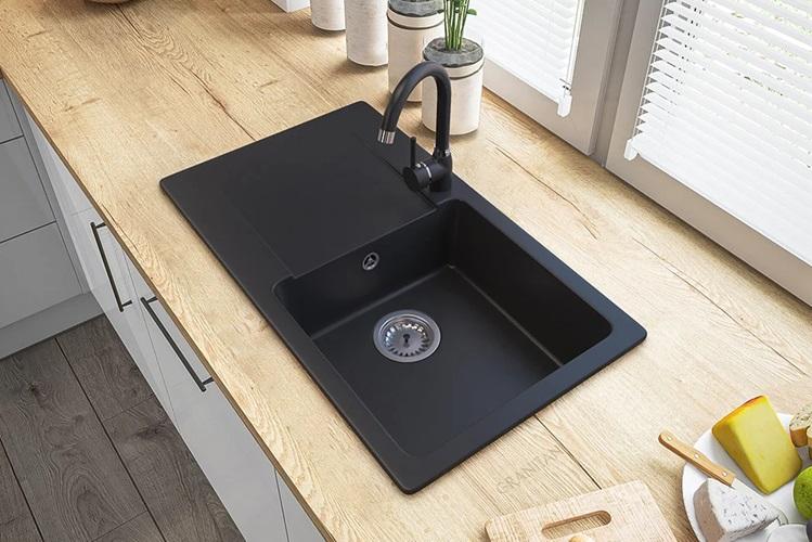 Graniteland Liri Graniittinen Musta tiskiallas tippa-alueella 765x448 mm 1208971438 - Productafbeelding