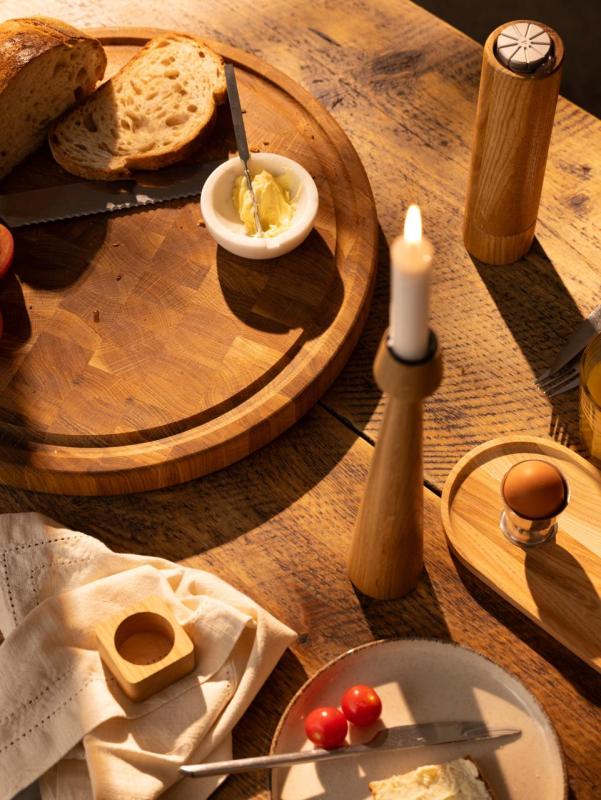 Woodsea Woodstone Oak round - Tammi Puinen pyöreä Leikkuulauta Ø42cm 1208971525