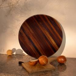 Woodsea Butcher Round - Pyöreä Pähkinäpuinen Leikkuulauta Ø50 cm 1208971533