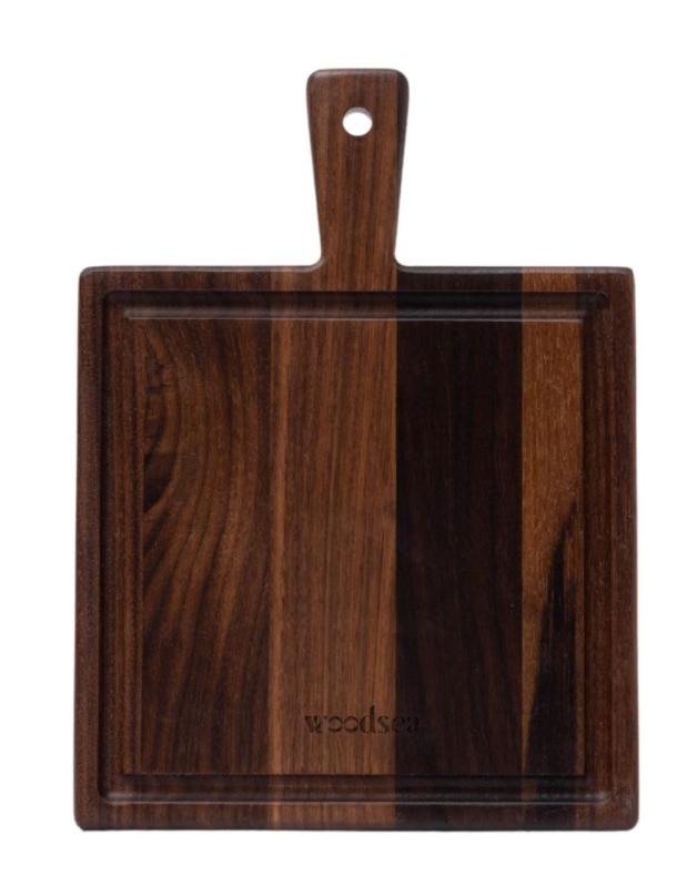 Woodsea Dunes Walnut S - Pähkinäpuinen Dunes Leikkuulauta 27x20 cm 1208971547