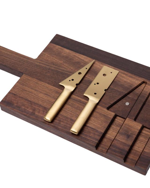 Woodsea Juusto Saksanpähkinä M - Saksanpähkinäpuinen Juustolauta 55x20cm 1208971559