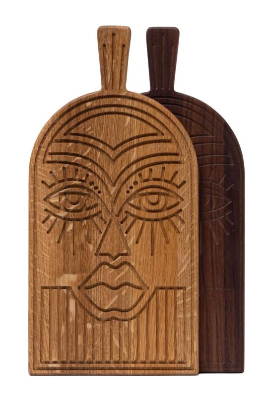 Woodsea Mask Oak - Tammipuinen Mask leikkuu- ja tarjoilulauta 38x19 cm 1208971562