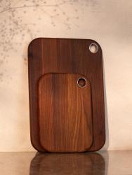 Woodsea Waterless M - Lämpökäsitelty kosteudenkestävä leikkuulauta 33x23 cm 1208971566