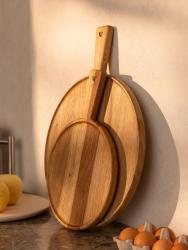 Woodsea Pizza L - Tammi Pizza Lautanen Pyöreä Ø35 cm 1208971583