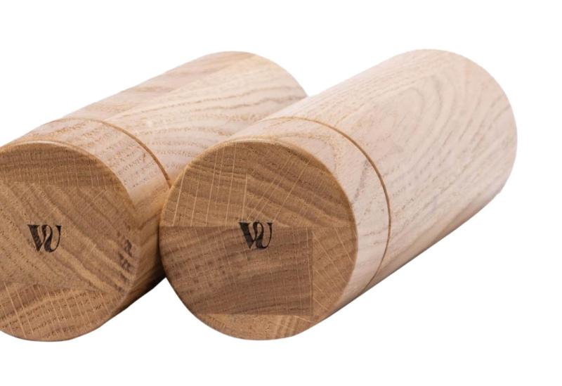 Woodsea Upside Down Oak - Tammi puinen suolamylly Ø5.4x22.5 cm 1208971591