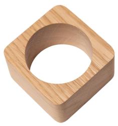 Woodsea lautasliina-rengas Tammi - Tamminen servetinrengas 5x5 cm 2 kappaletta 1208971602