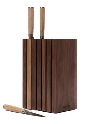 Woodsea Block Walnut S - Pähkinäpuinen Veitsiteline Lohko 13x8 cm 1208971608