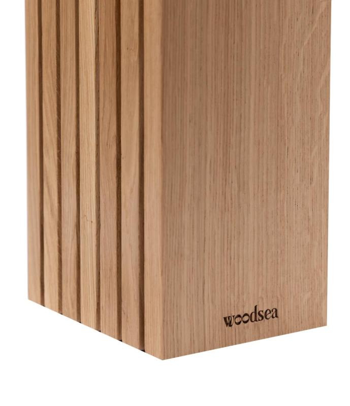 Woodsea Block Oak M - Tammipuinen Veitsiteline 17x12 cm 1208971610