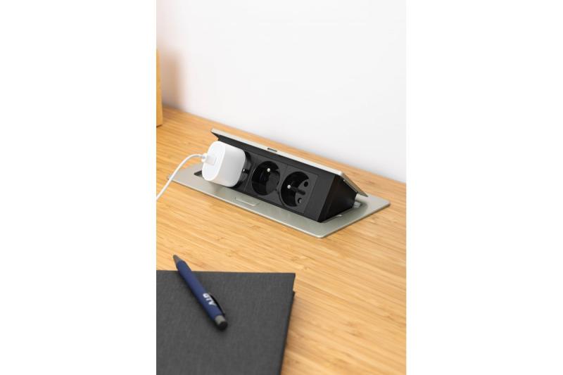 SOFT ulosvedettävä pistorasia, virtajohto 1,5 m