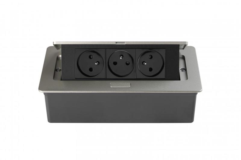 SOFT ulosvedettävä pistorasia, virtajohto 1,5 m