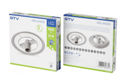LED-puistovalaisin ORLANDO, 50 W, 5000 lm, 4000K, AC180-250V, IP65