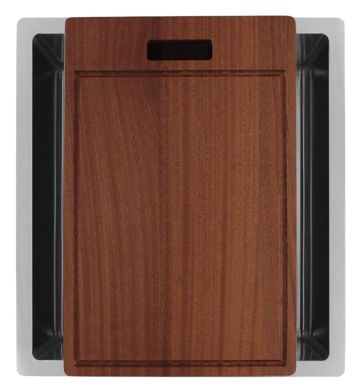 Pure.Sink Luxion Ruostumaton teräsallas 36x40 cm, alakaappi, tasoasennus ja pinta-asennus  PLX3640-02