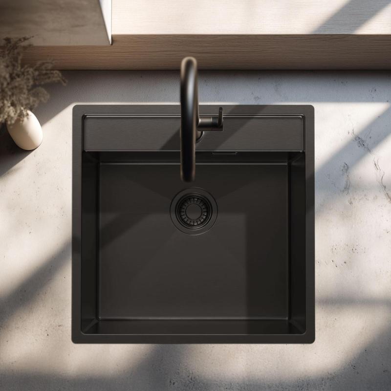 Pure.Sink Luxion PVD Musta pesuallas 51x50 cm Tapwing hanankannatin PLX5150T-63