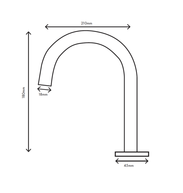 MURO TUA 2-reikäinen pesuallashana, kromi, pyöreä juoksuputki 1208972104