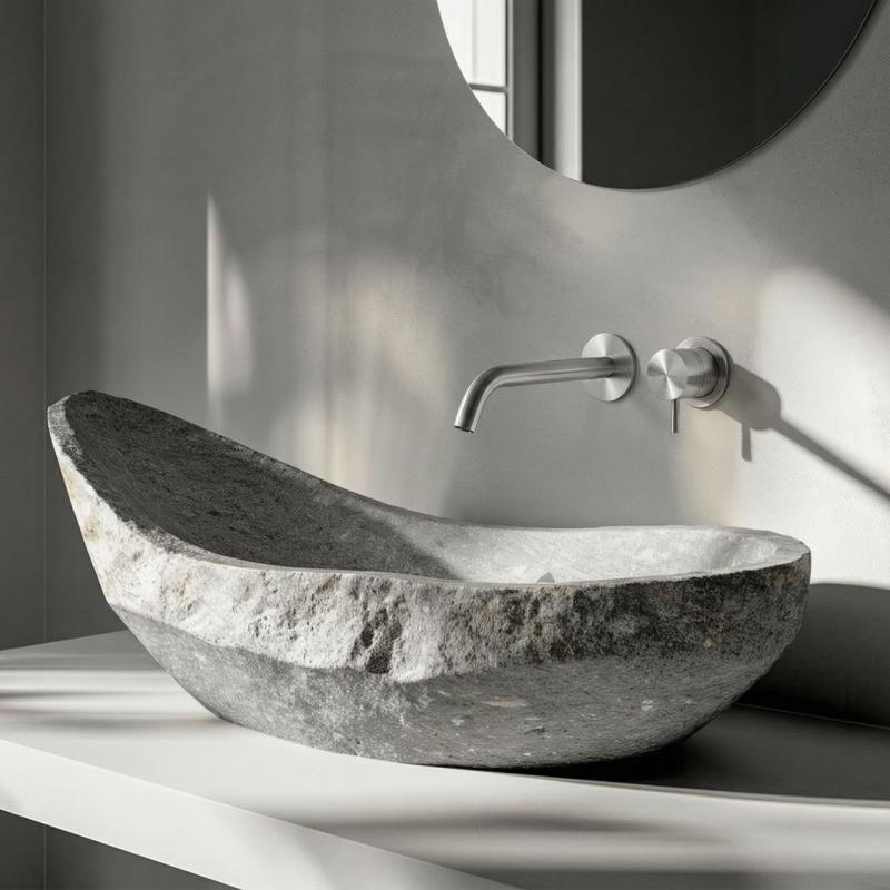 MURO TUA seinään asennettava pesuallashana kromi M1.AB1.2.CR