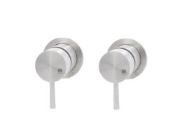 MURO TUA seinään asennettava sekoitushana vaihtoventtiilillä, kromi M1.B32.R.CR