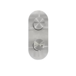 MURO TUA seinään asennettava sekoitushana 3-tie-vaihtimella, kromi M1.B33.S.CR