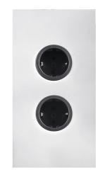 Indux Corner Energia-pylväs, jossa 2 pistorasiaa, maadoitettu, valkoinen 1208972293