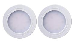 Indux Luma pieni sisäänrakennettu keittiö LED-spot-sarja 2 spotia LED-ohjaimella Valkoinen 1208972375