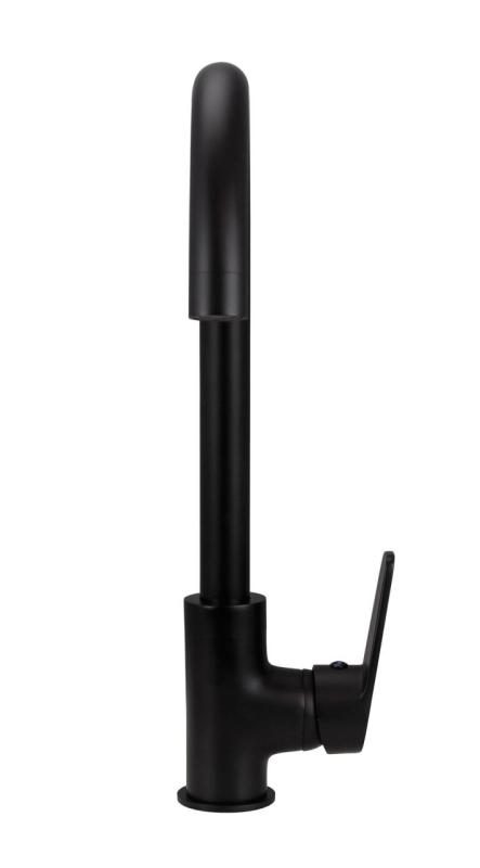 Aquanello Casa Musta yksivipuiset keittiöhanat BL-1201-CS