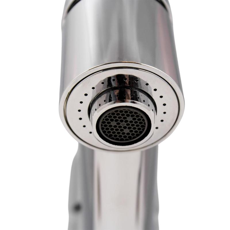 Aquanello Voss Keittiöhanat Kromi, ulosvedettävä suutin ja suihkutoiminto CR-7200-VS