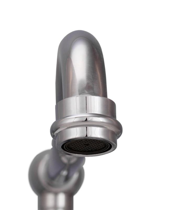 Aquanello Heritage Manor Klassinen keittiö Nostalginen silta Keittiöhanat Kromi ja valkoinen vipu CR-0010-HM