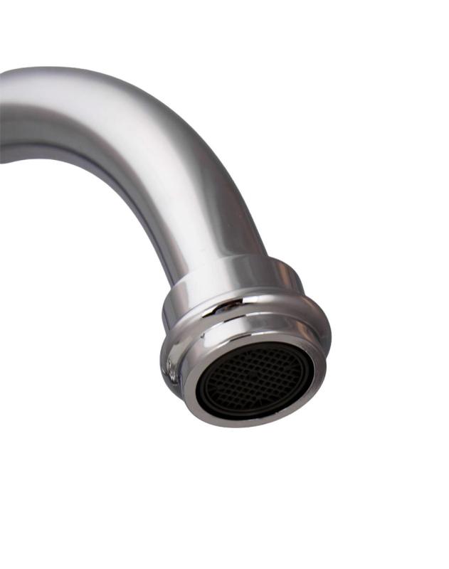 Aquanello Heritage Ascot Klassinen keittiö Nostalginen keittiöhanan kromi pyöreällä suuttimella CR-4003-HA