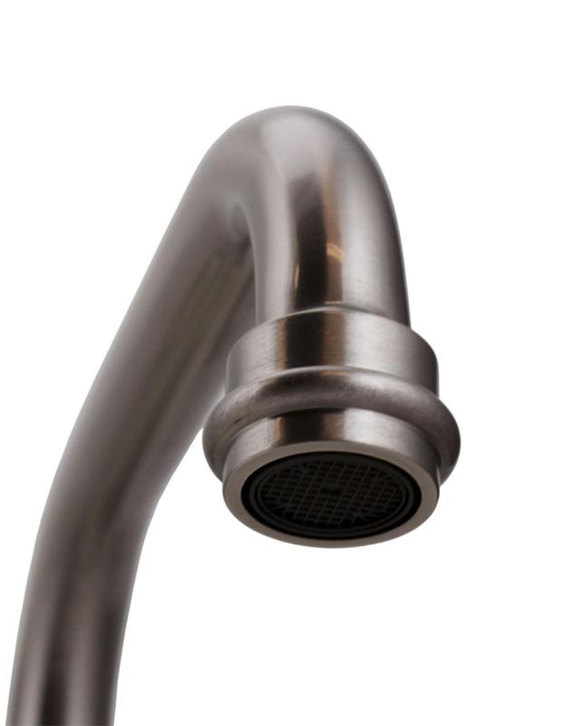 Aquanello Heritage Ascot Klassinen keittiöseinähana, ylävirtaus, ruostumaton teräs NB-4110-HA