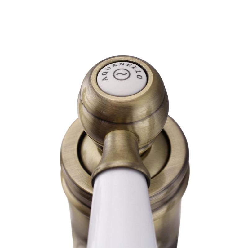 Aquanello Heritage Manor Klassinen nostalginen pesuallashana, pronssi BN-1001-HM