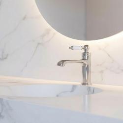 Aquanello Heritage Manor Klassinen nostalginen pesuallashana kromi CR-1001-HM