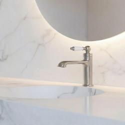 Aquanello Heritage Manor Klassinen nostalginen pesuallashana ruostumaton teräs NB-1001-HM