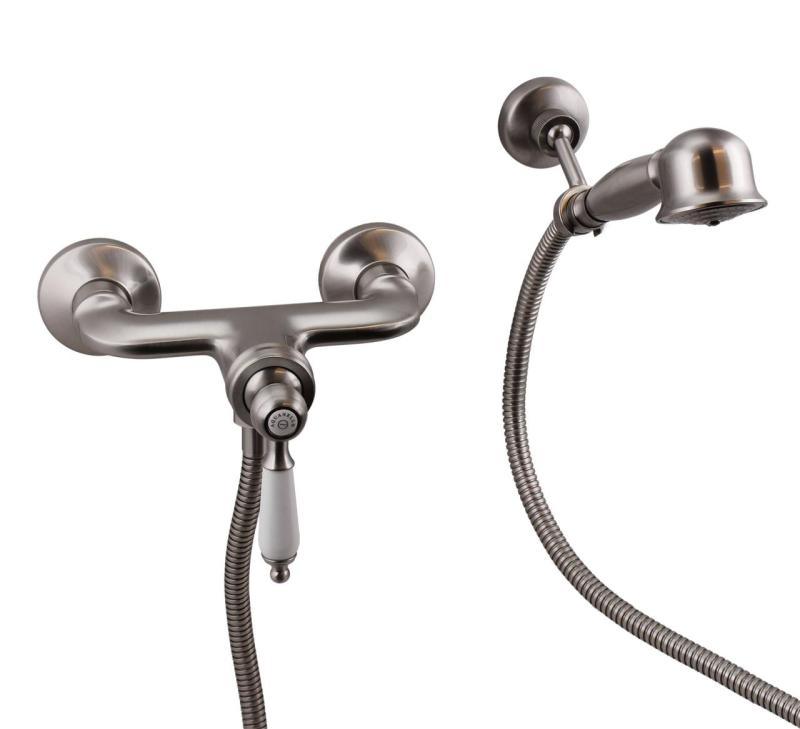 Aquanello Heritage Manor Klassinen suihkuhanan ruostumaton teräs NB-2001-HM