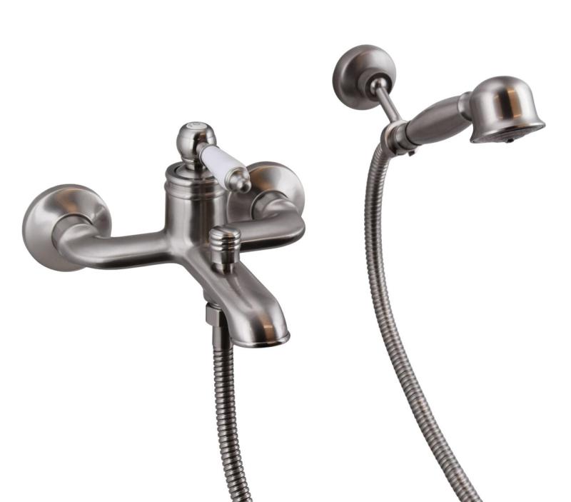 Aquanello Heritage Manor Klassinen kylpyammehanan ruostumaton teräs NB-3001-HM