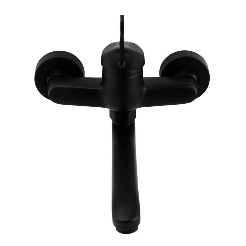 Aquanello Casa Keittiön seinähana  ylhäältä ulosvirtaavalla suuttimella, musta BL-1003-CS