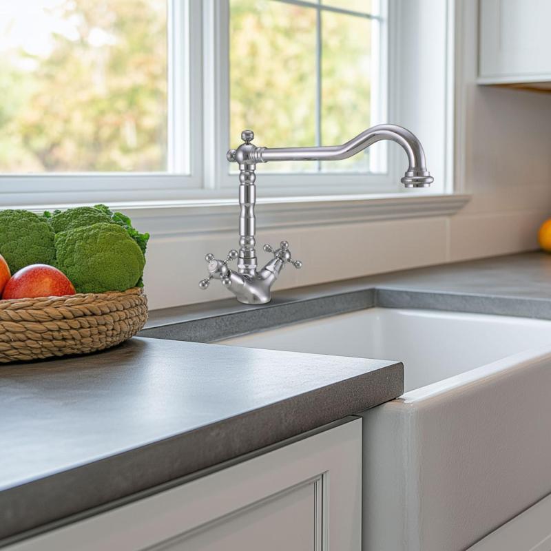 PB Nostalginen keittiöhana V1910 Kromi