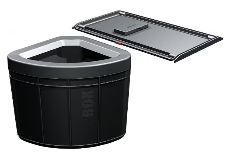 Franke Sorter Solo 60 kääntyvä jätejärjestelmä oveen, 40 litran roskakori aktiivihiilisuodattimella 1210307572