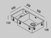 ABK Bingara 2050fvi 1,5 rvs spoelbak Vlakinbouw KS53020501