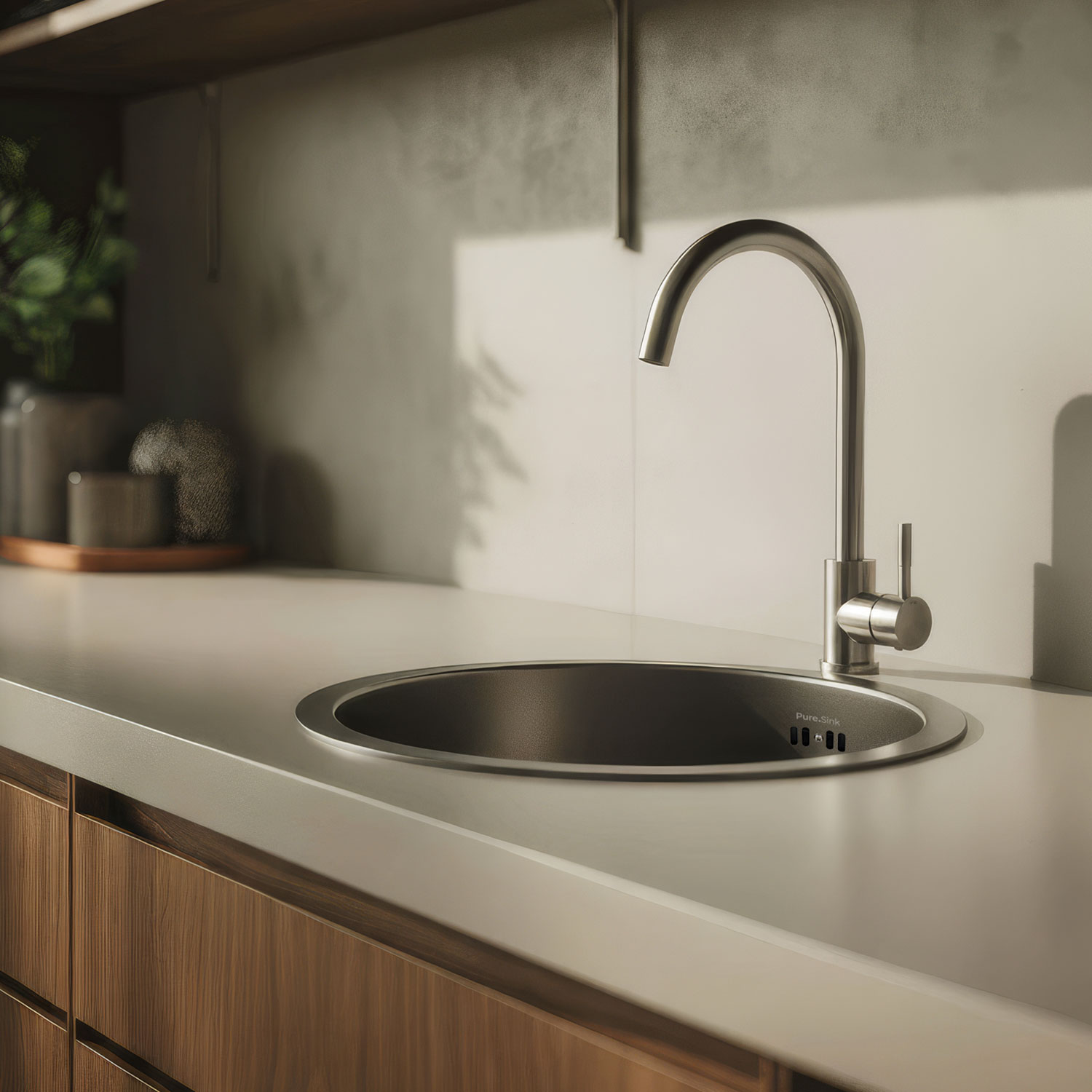 Pyöreät muodot keittiössä